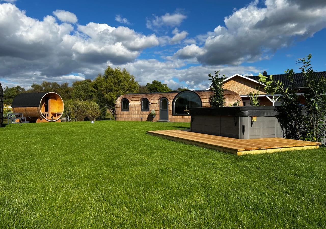 Tirolian Lodge North, Whirlpool, Sauna, Lagerfeuer Bundorf Exterior foto