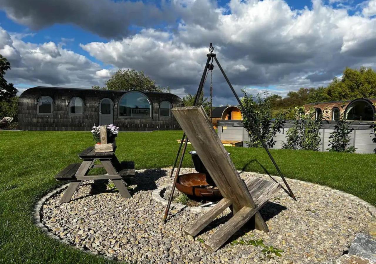 Tirolian Lodge North, Whirlpool, Sauna, Lagerfeuer Bundorf Exterior foto